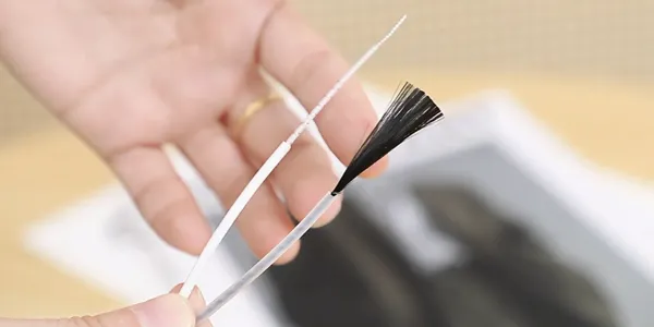 Samengestelde nanocarbon vezellijn