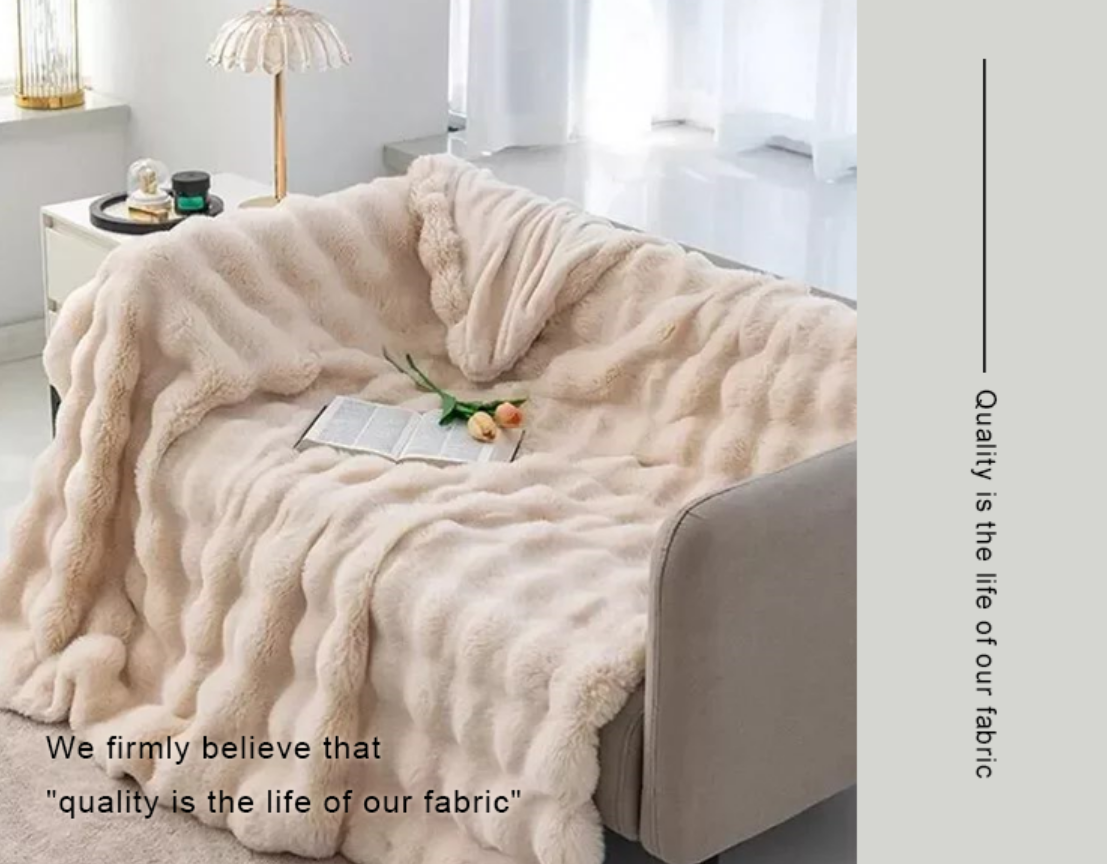 Faux Rabbit Fur Electric Throw Blanket Details Faux Rabbit Fur Electric Throw Blanket Details