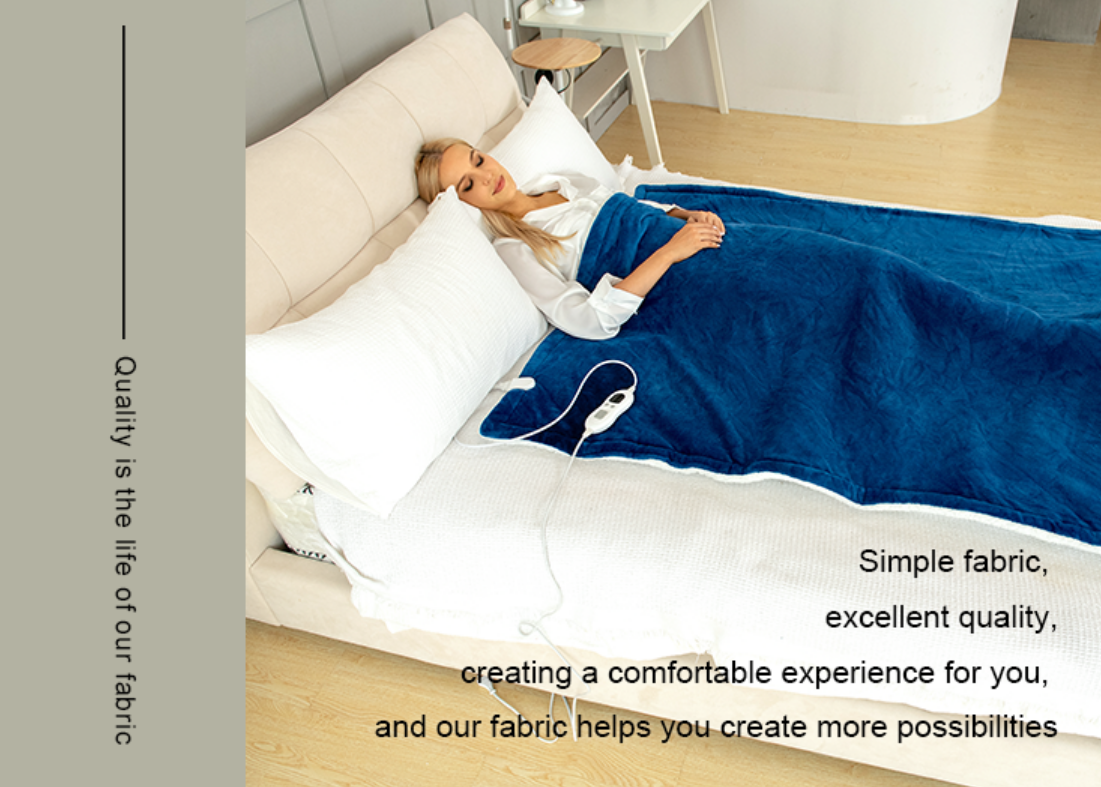 Flannel Sherpa Electric Throw Blanket Details Flannel Sherpa Electric Throw Blanket Details